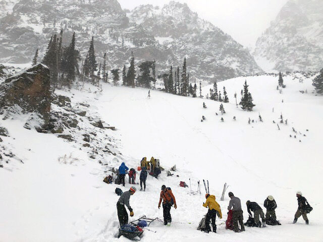 RMNP Search and Rescue Team Members February 9 South side of Emerald Lake Courtesy Rocky Mountain National Park.jpg